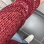 PS BLOUSE 'PAILLETTEN' | BORDEAUX