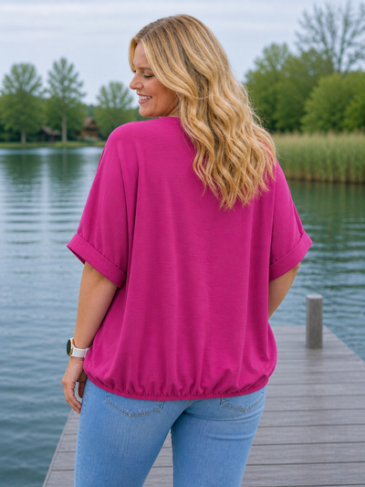 TOP 'KETTING' | FUCHSIA