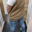 PS GILET 'TEDDY' | TAUPE