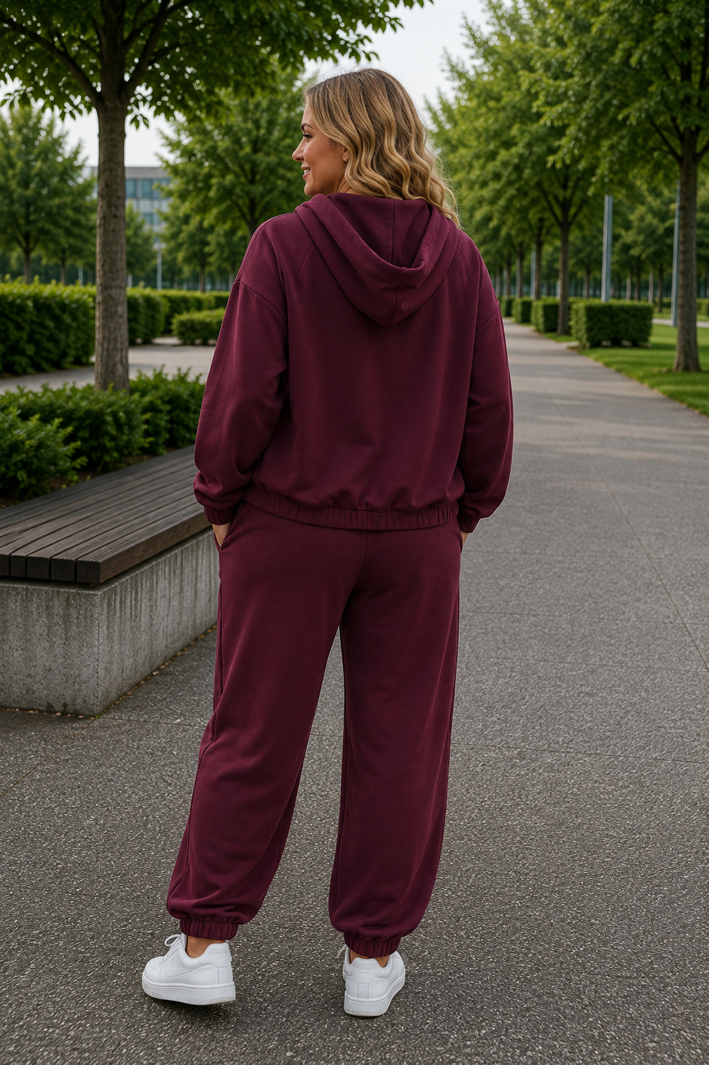 PS JOGGINGPAK 'KOORDJE' | BORDEAUX