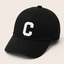 BASEBALLPET 'C' | ZWART