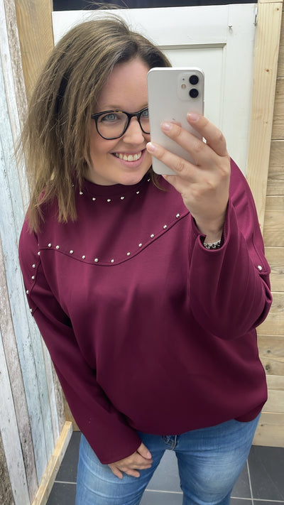 PS TRUI 'STUDS' | BORDEAUX