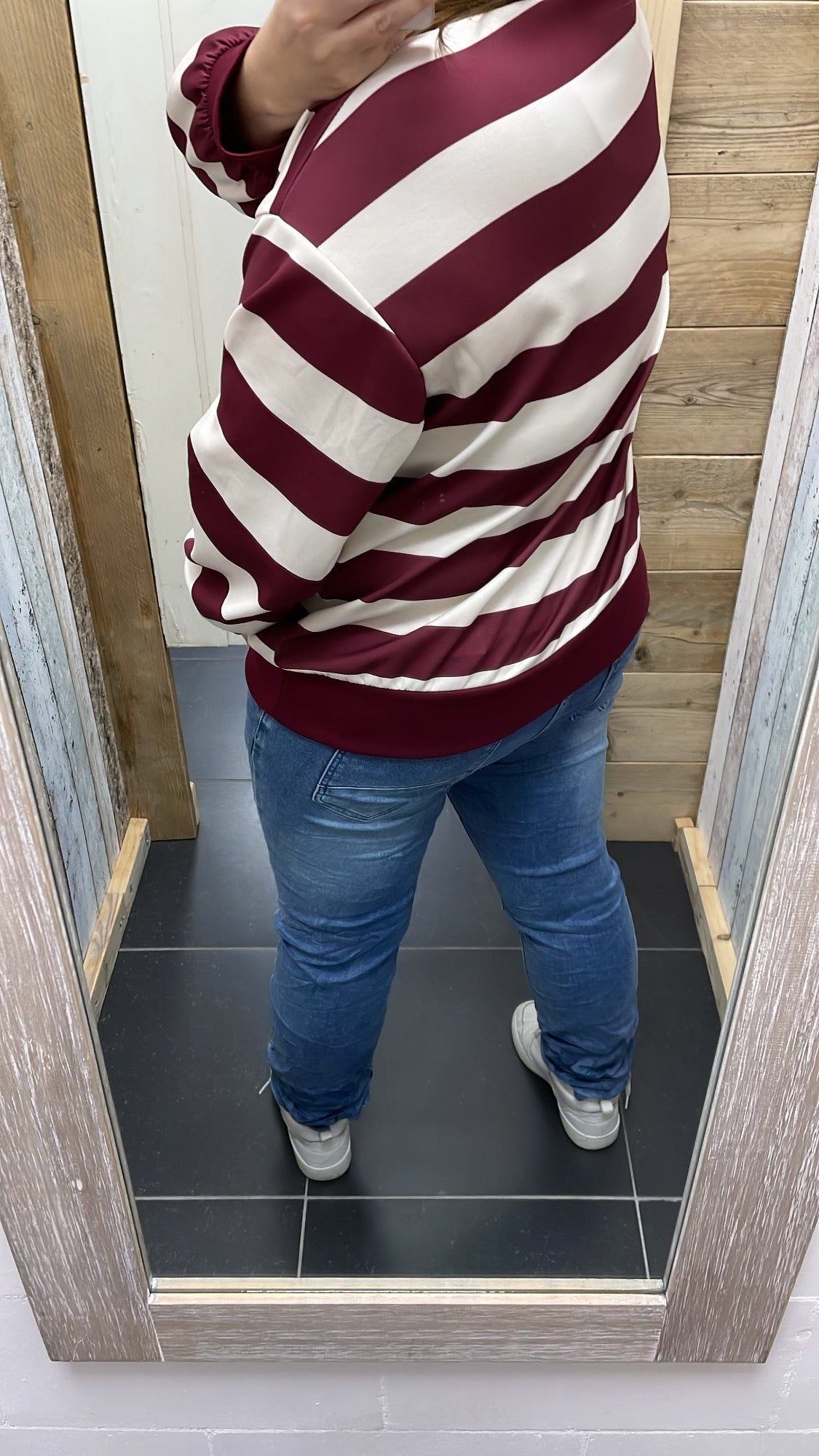 PS TRUI 'STREPEN ZIPPER' | BORDEAUX