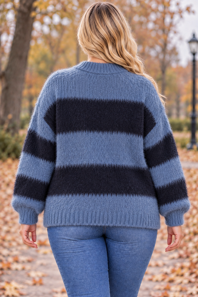 PS TRUI 'FLUFFY' | BLAUW