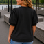 PS TOP ‘POFMOUW' | ZWART