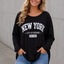 PS TOP 'NY' | ZWART