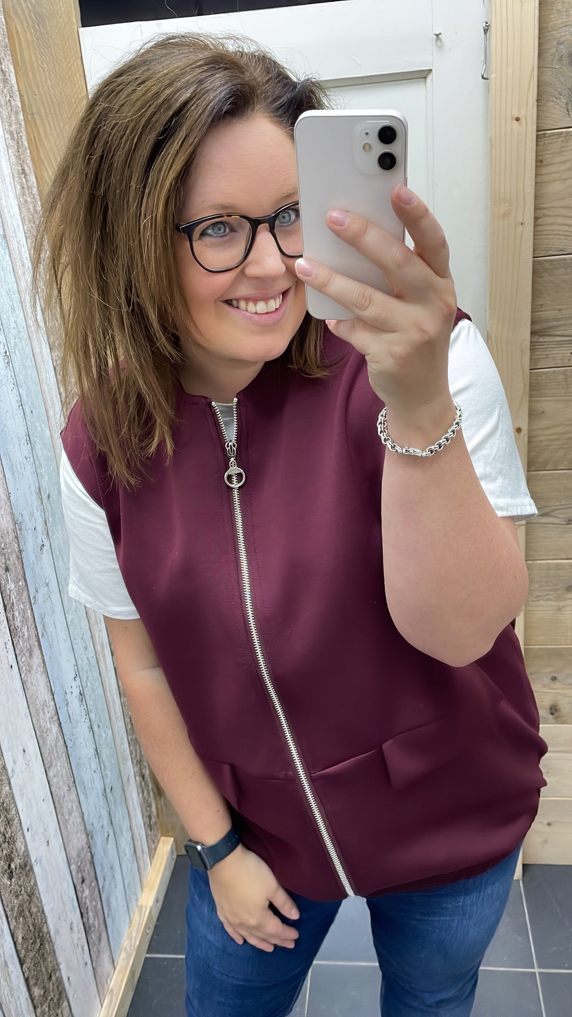 PS GILET 'SOFT' | BORDEAUX