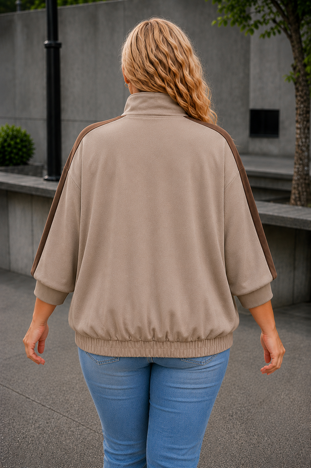 PS JAS 'BIES SCHOUDER' | TAUPE