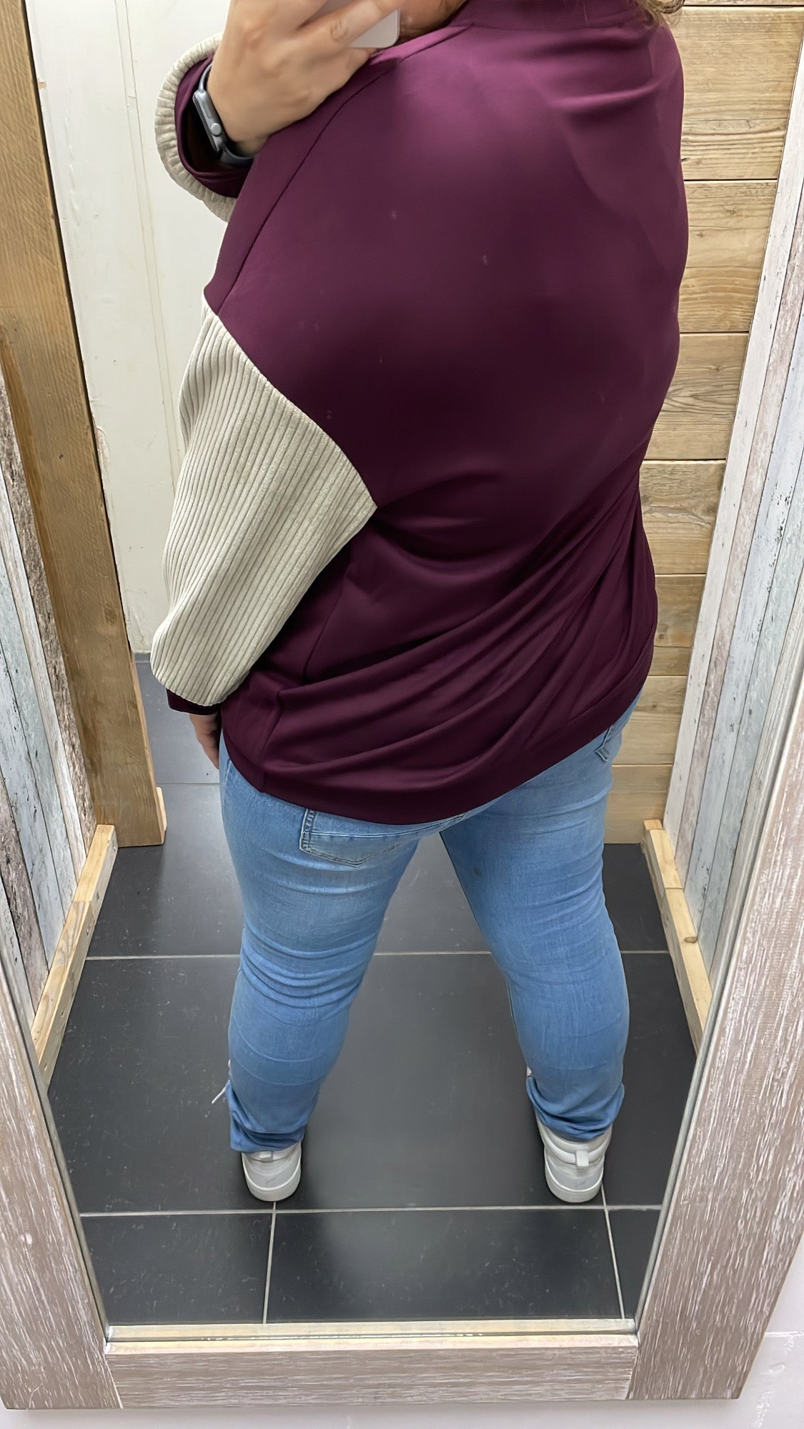 PS TRUI 'RIBSTOF' | AUBERGINE