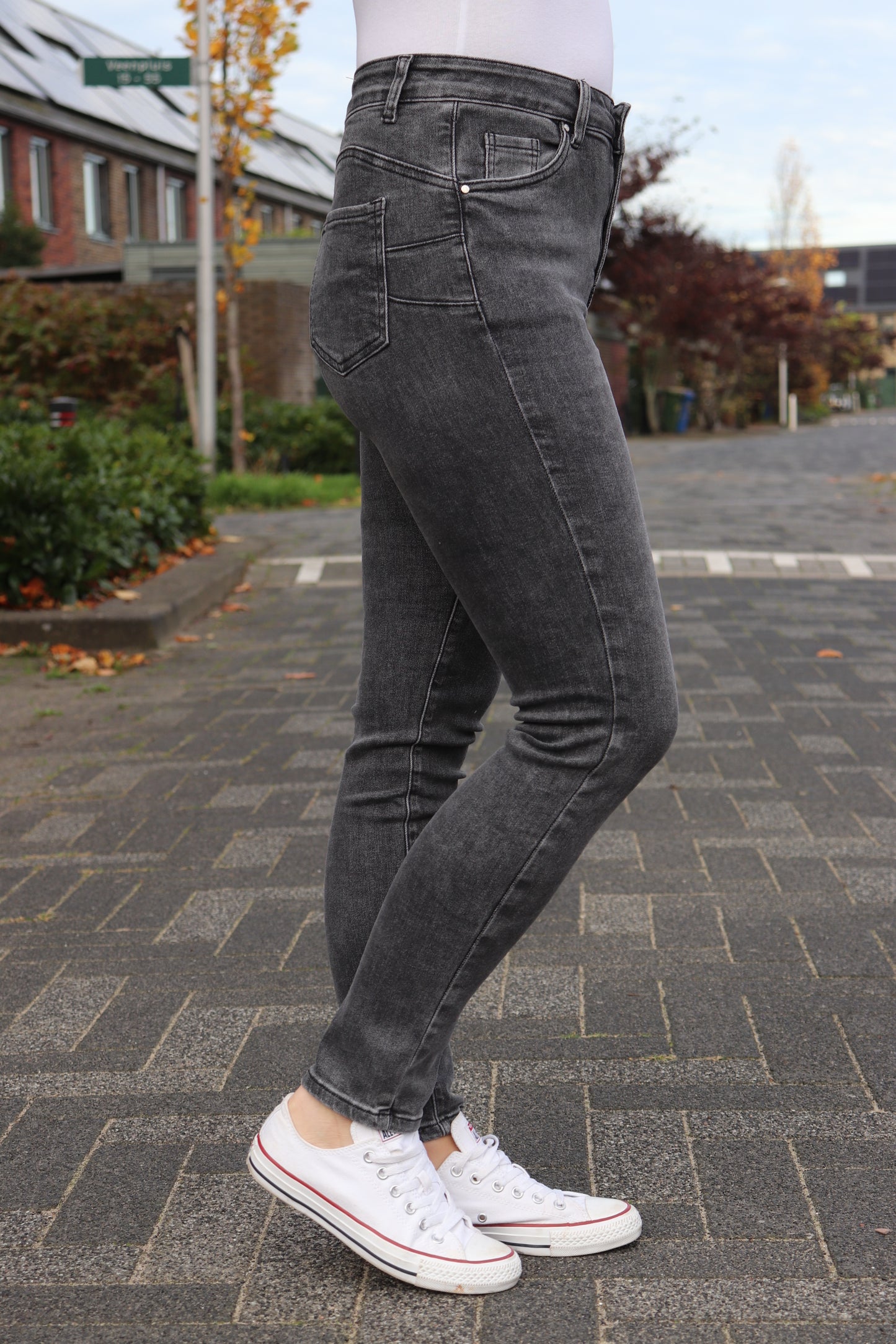 GOODIES 'JEANS RITS' | DONKERGRIJS