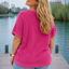 PS TOP 'BADSTOF' | FUCHSIA