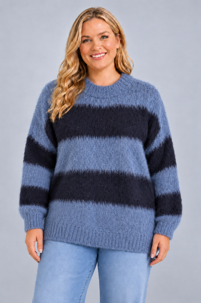 PS TRUI 'FLUFFY' | BLAUW