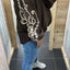 PS BLOUSE ‘BORDUURSEL TOUW’ | DONKERBRUIN