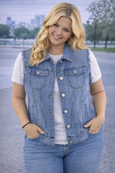 PS SPIJKERGILET | JEANS