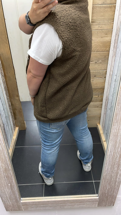 PS GILET 'TEDDY' | BRUIN