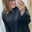 PS TRUI ‘ZIPPER' | ZWART