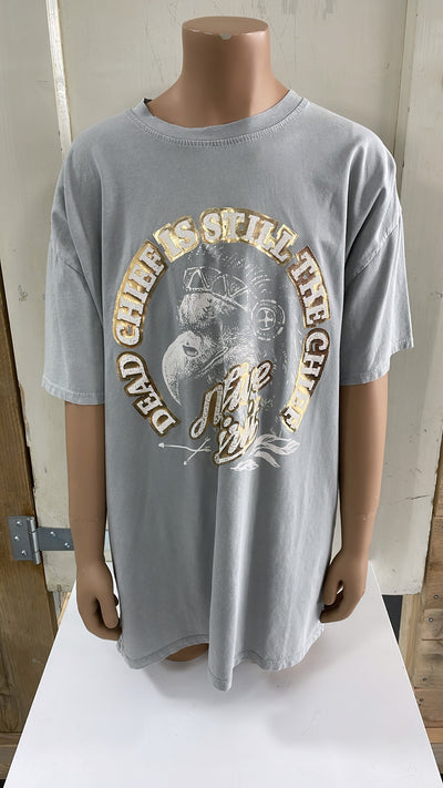 T-SHIRT ‘SPIRIT' | GRIJS