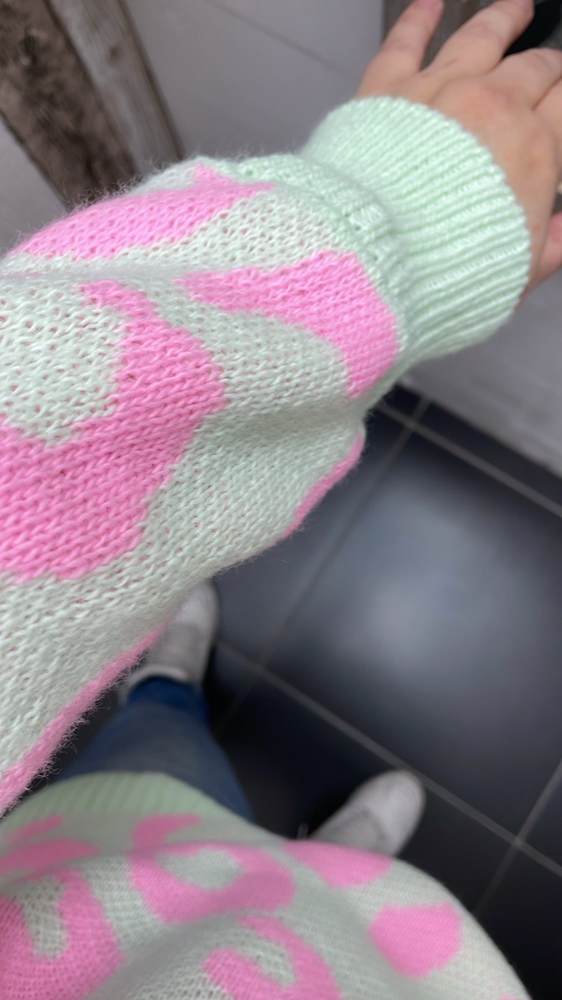 PS TRUI ‘PANTER’ | MINTGROEN/ROZE