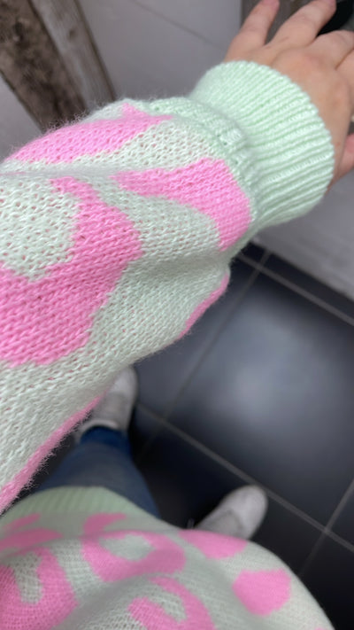 PS TRUI ‘PANTER’ | MINTGROEN/ROZE