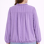 PS BLOUSE 'ELASTIEK' | LILA
