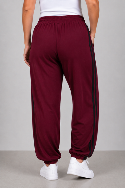 PS BROEK 'BIES' | BORDEAUX