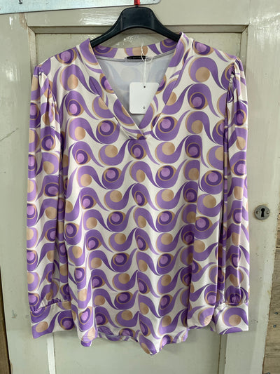 BLOUSE 'SENSI' | LILA