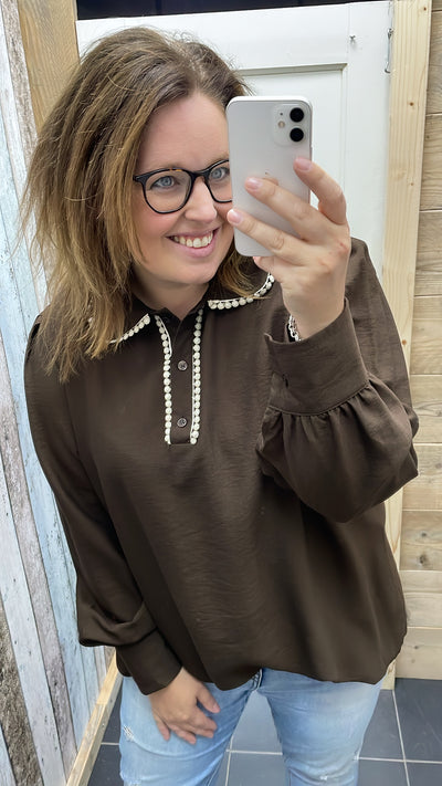PS BLOUSE ‘VALERIE’ | BRUIN