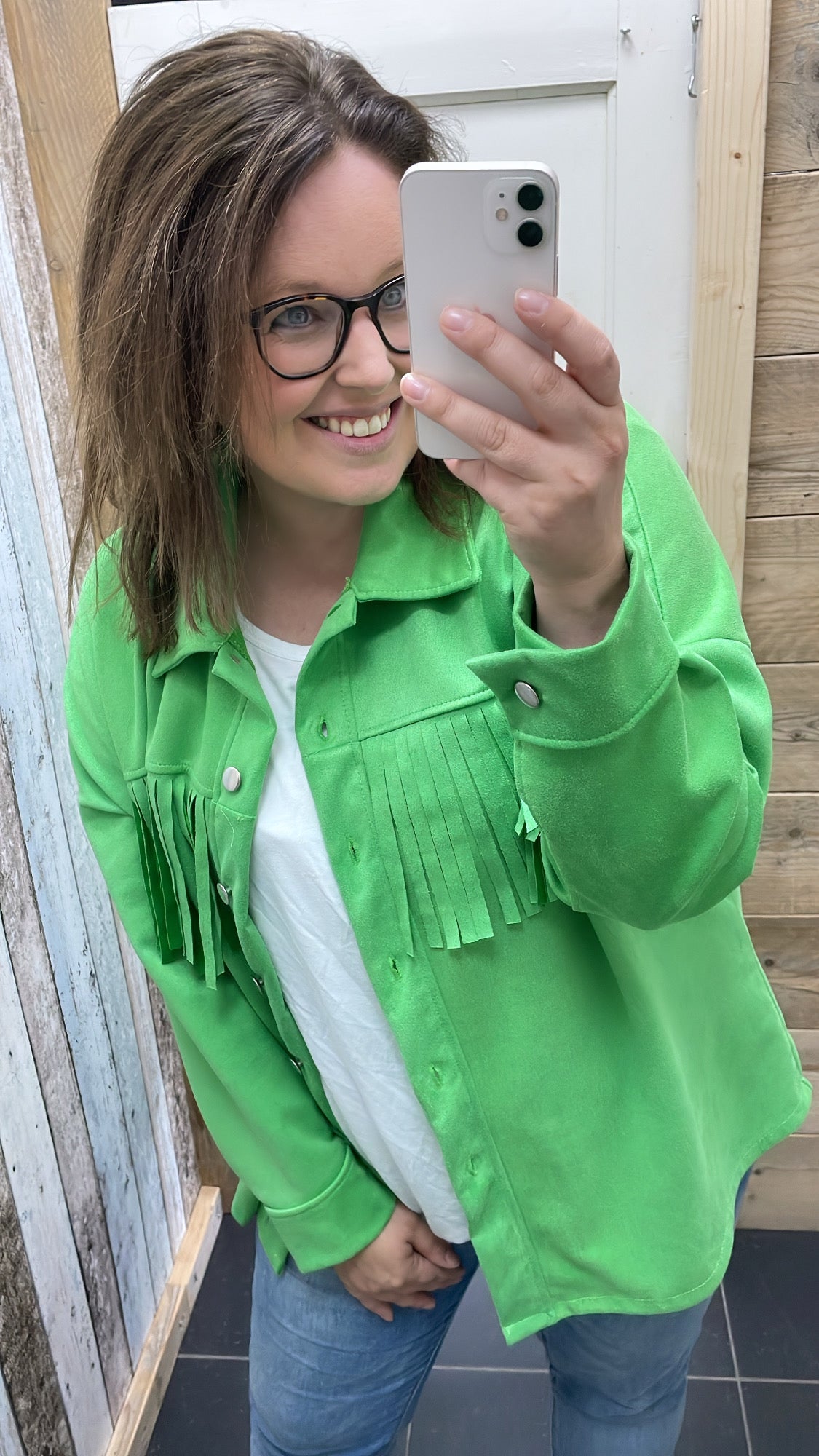 PS JAS 'WESTERN' | GUCCI GROEN