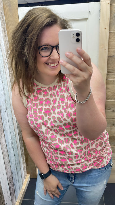 PS HEMD ‘PANTERPRINT’ | FELROZE/TAUPE