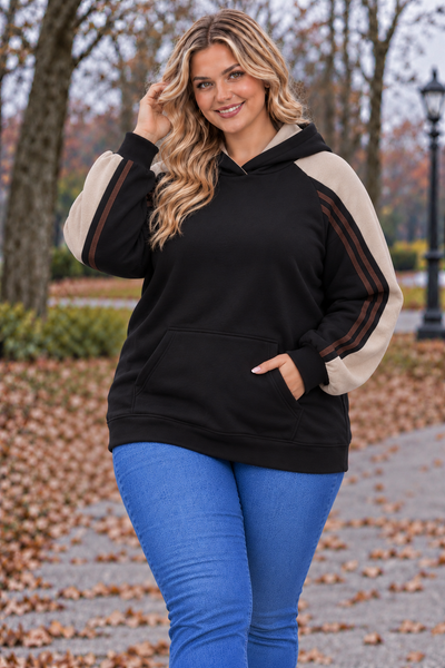 PS HOODIE 'BIES' | ZWART