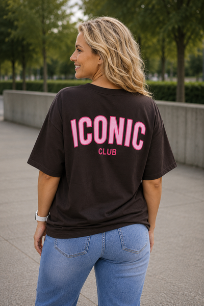 PS TOP ‘ICONIC' | DONKERBRUIN