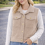 TEDDY GILET | BEIGE