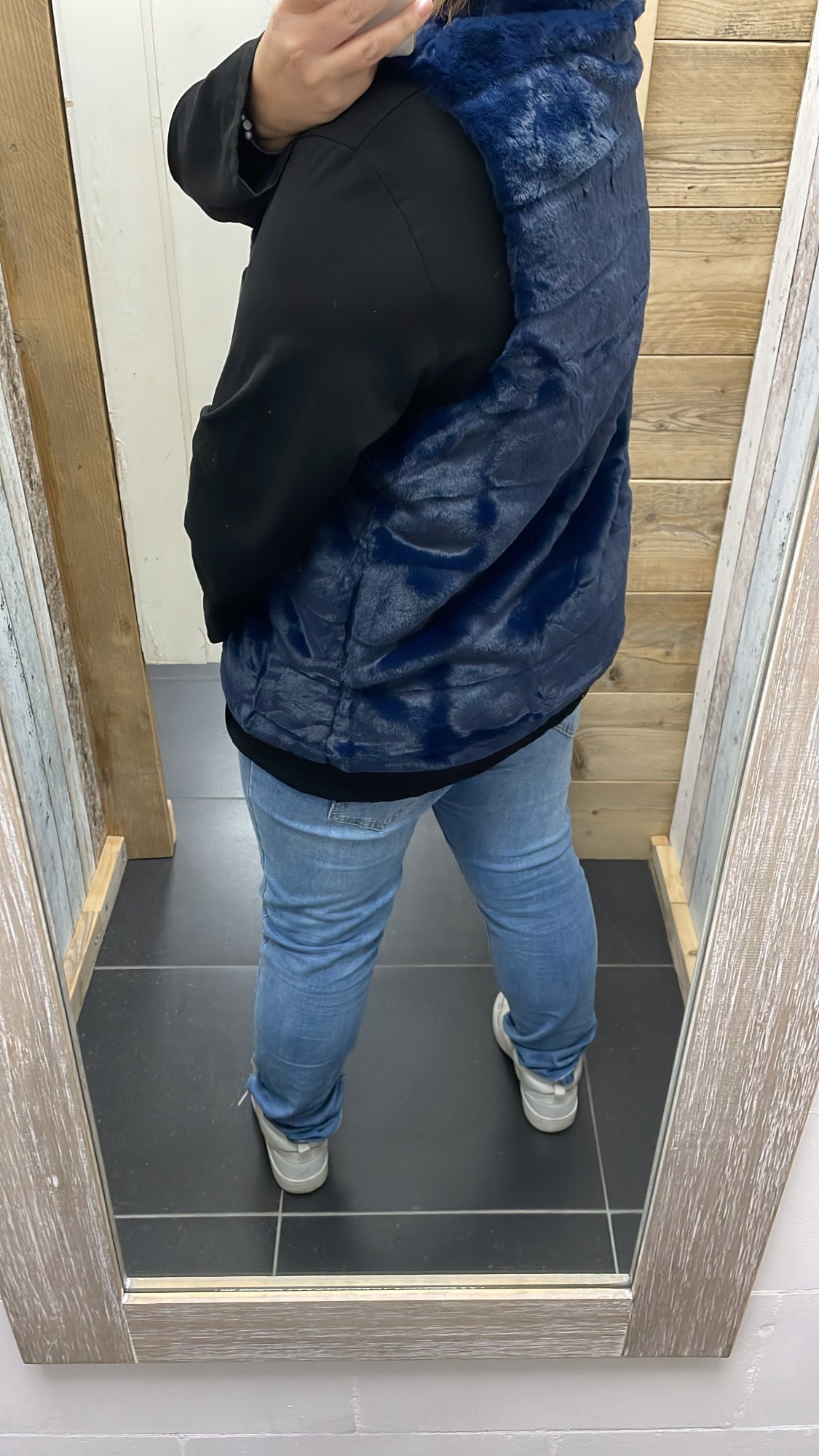 PS GILET 'NEPBONT' | BLAUW