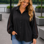 PS BLOUSE 'BIES' | ZWART