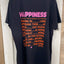 PS T-SHIRT ‘HAPPINESS' | ZWART