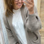 PS VEST ‘KORT’ | TAUPE