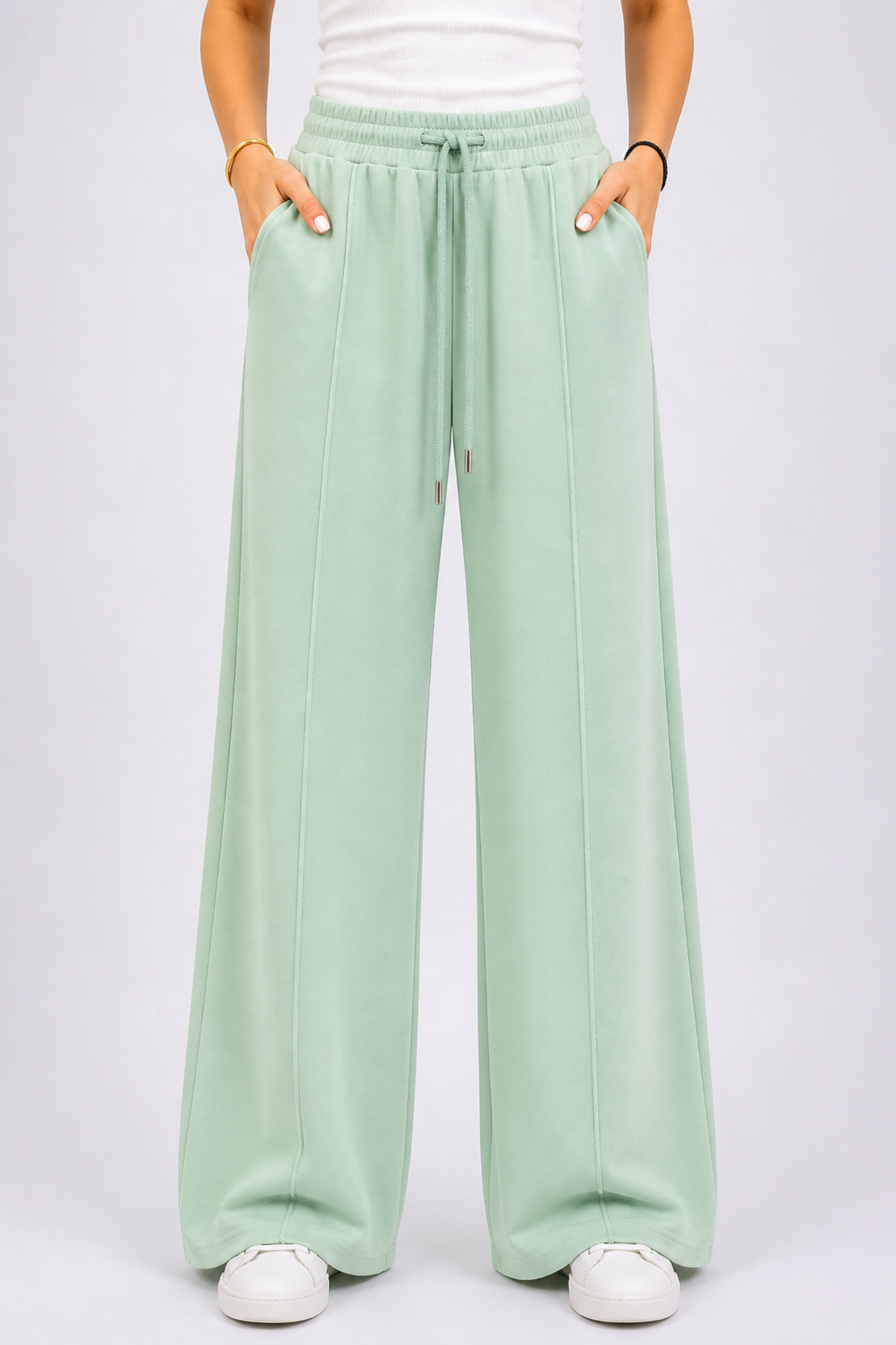 PS JOGGINGBROEK | MINTGROEN
