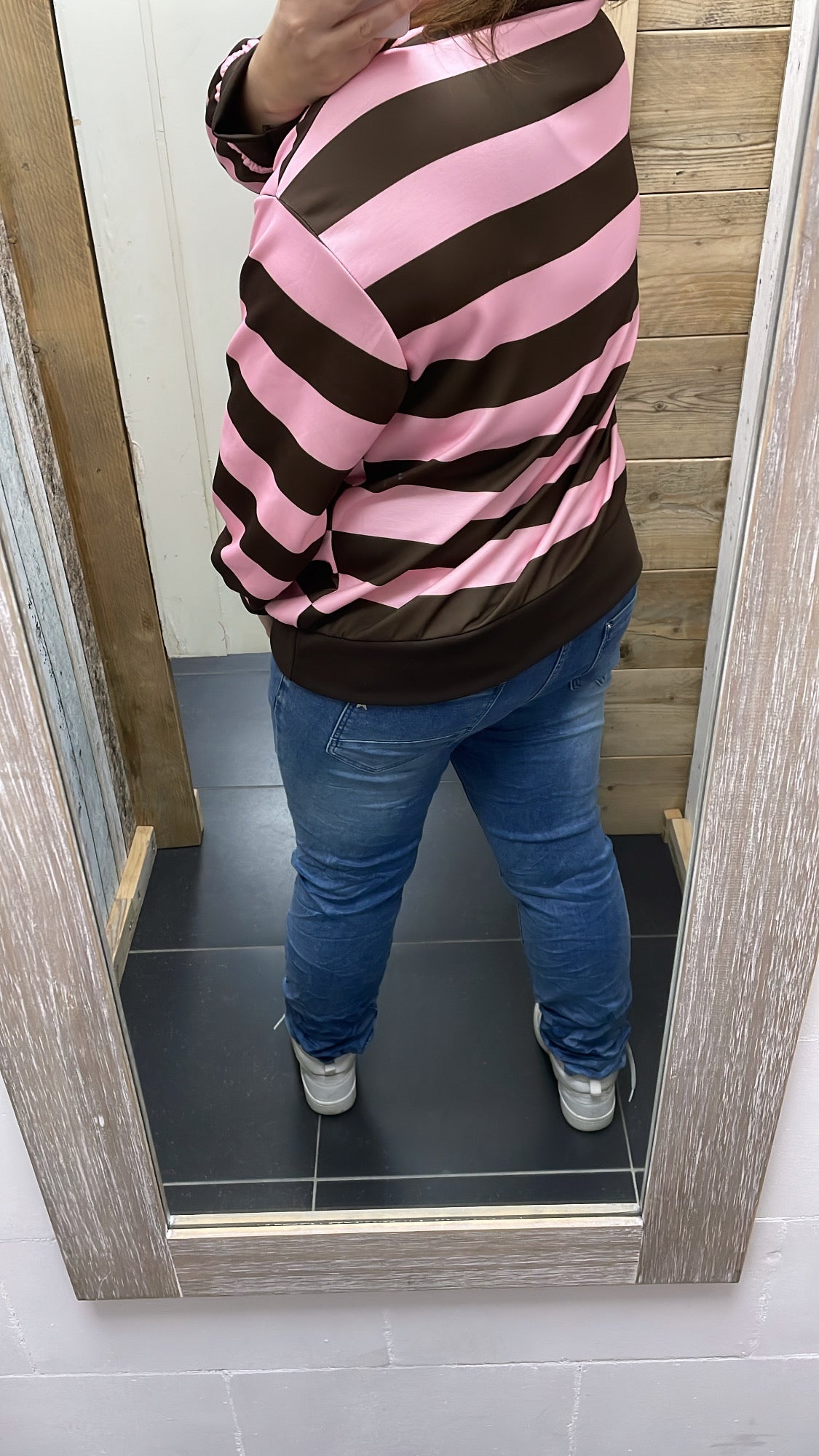 PS TRUI 'STREPEN ZIPPER' | ROZE