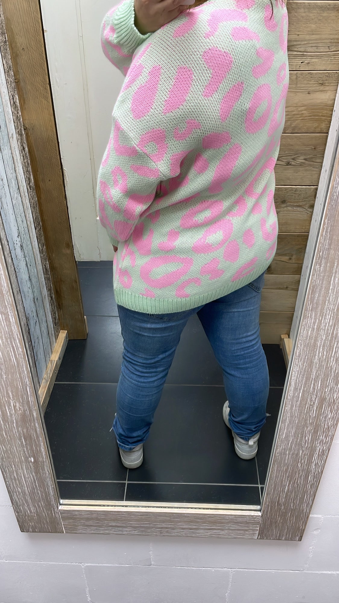 PS TRUI ‘PANTER’ | MINTGROEN/ROZE