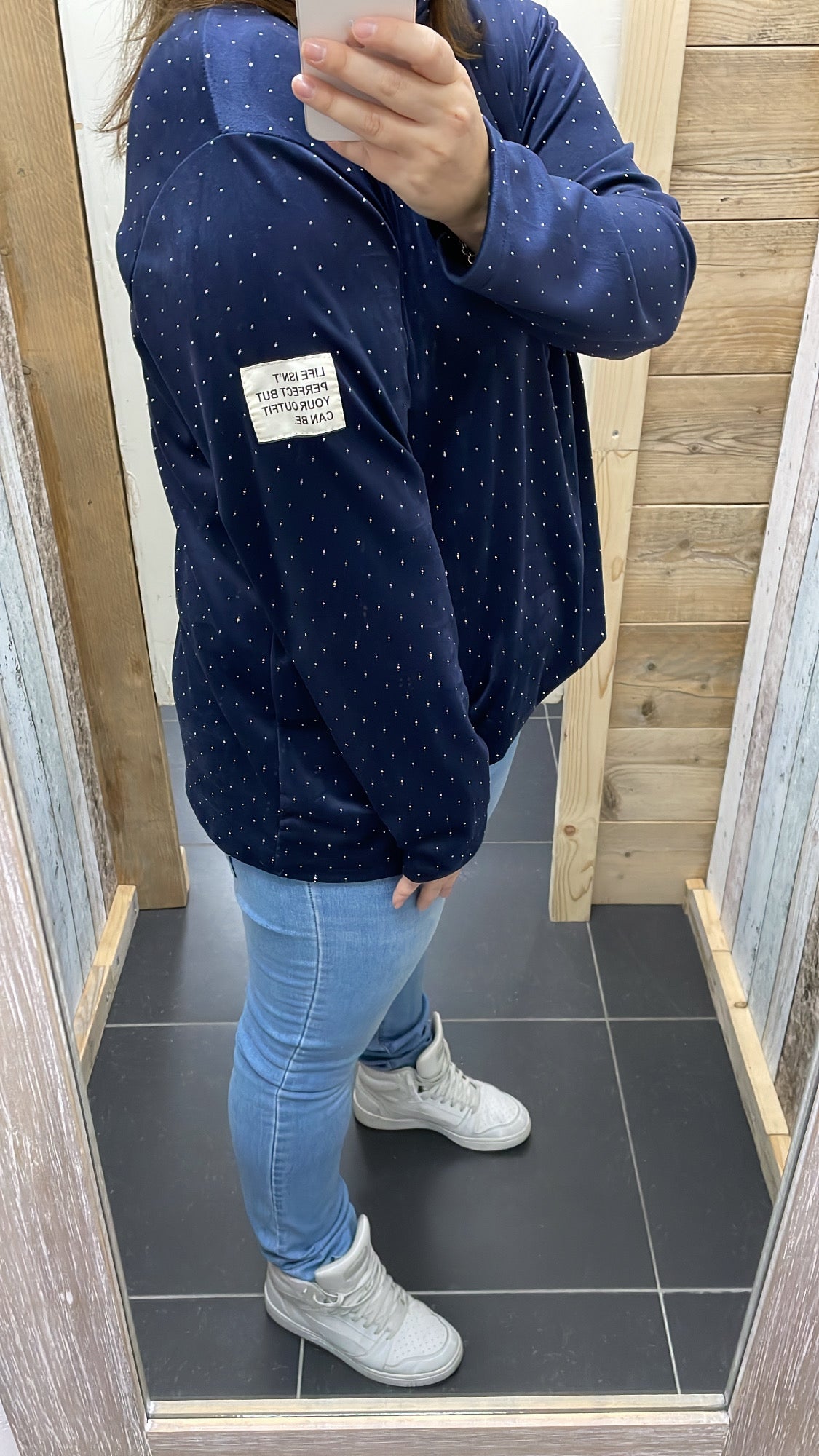 PS TOP 'COLL EMBLEEM' | NAVY