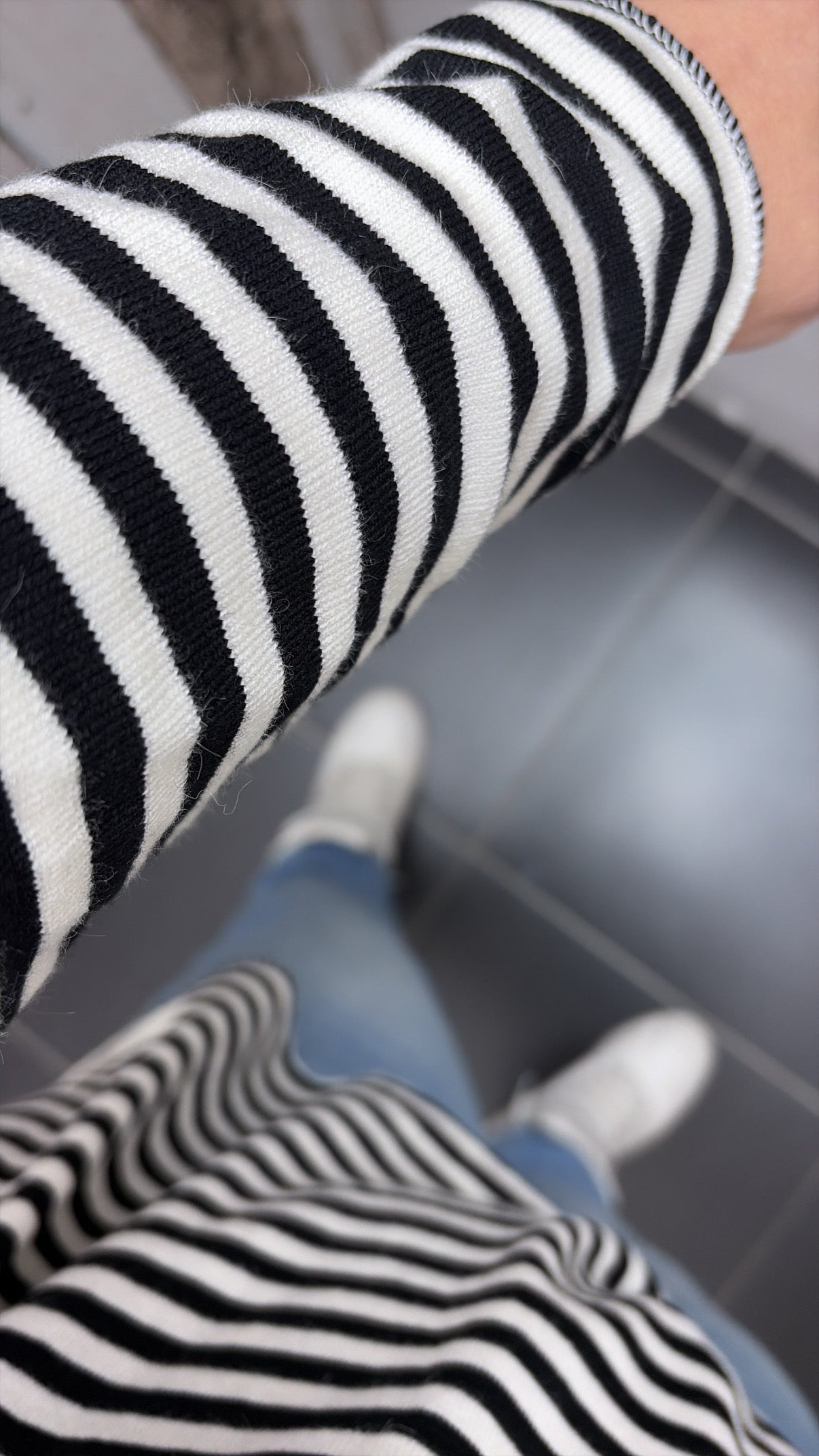 PS TOP 'STREPEN' | ZWART