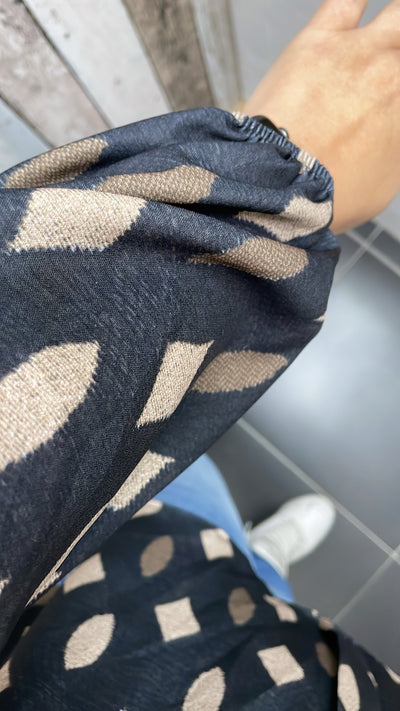 BLOUSE 'GABY' | ZWART