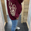 PS BLOUSE ‘BORDUURSEL 'KOORD’ | BORDEAUX
