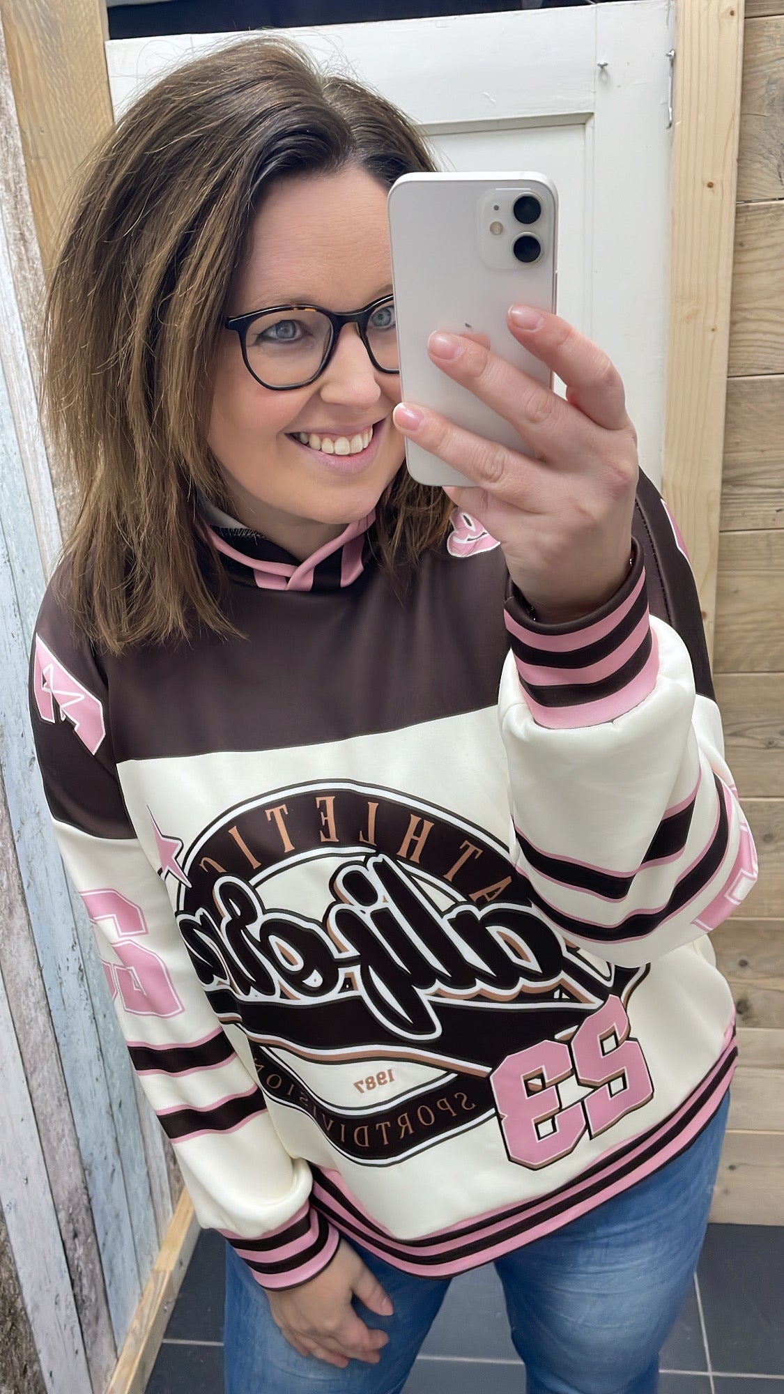 PS HOODIE 'BASEBALL' | BRUIN