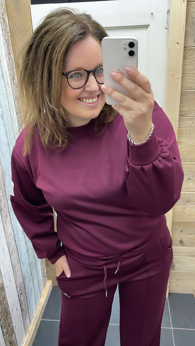 COMFY PAK 'LANG' | BORDEAUX