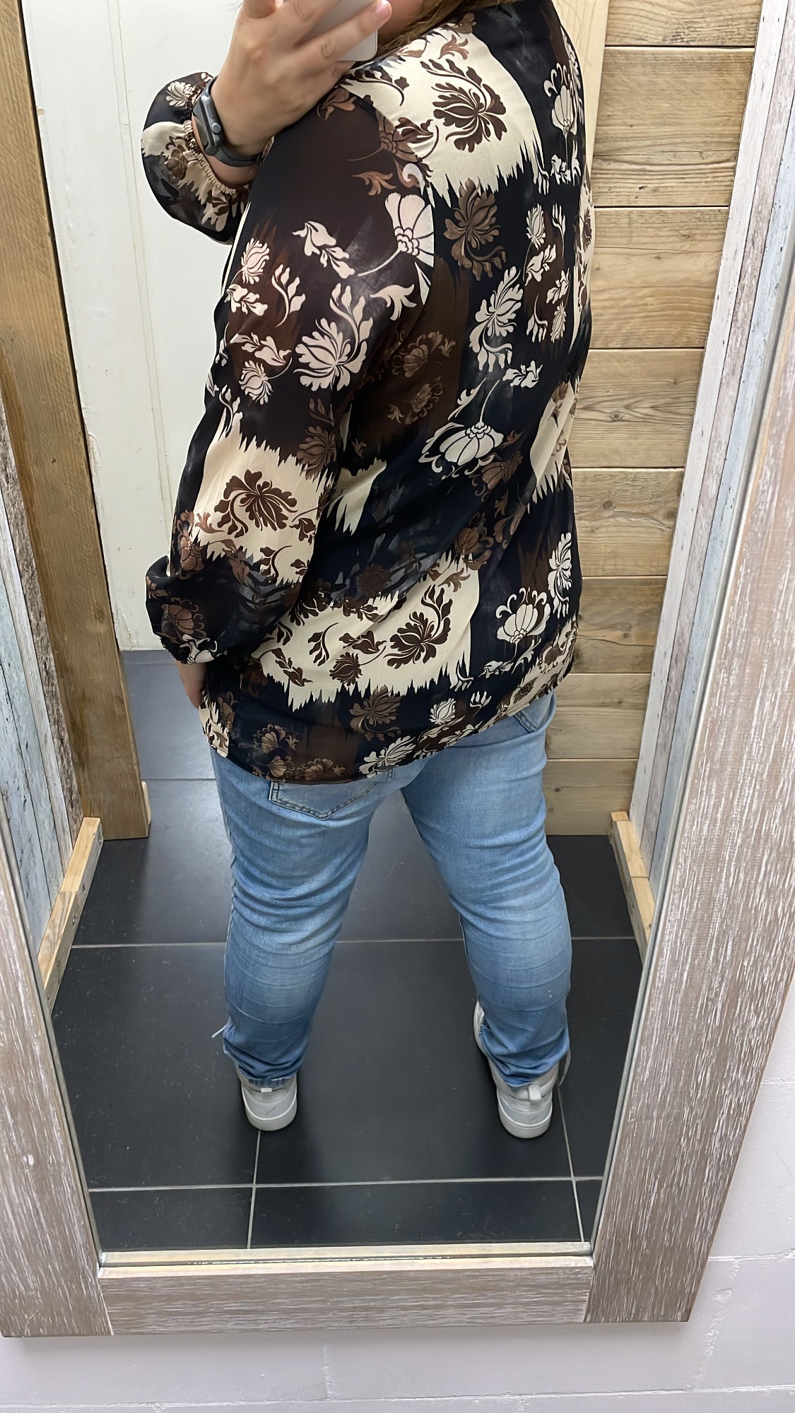 PS BLOUSE ‘IRIS’ | ZWART