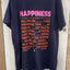 PS T-SHIRT ‘HAPPINESS' | DONKERBLAUW