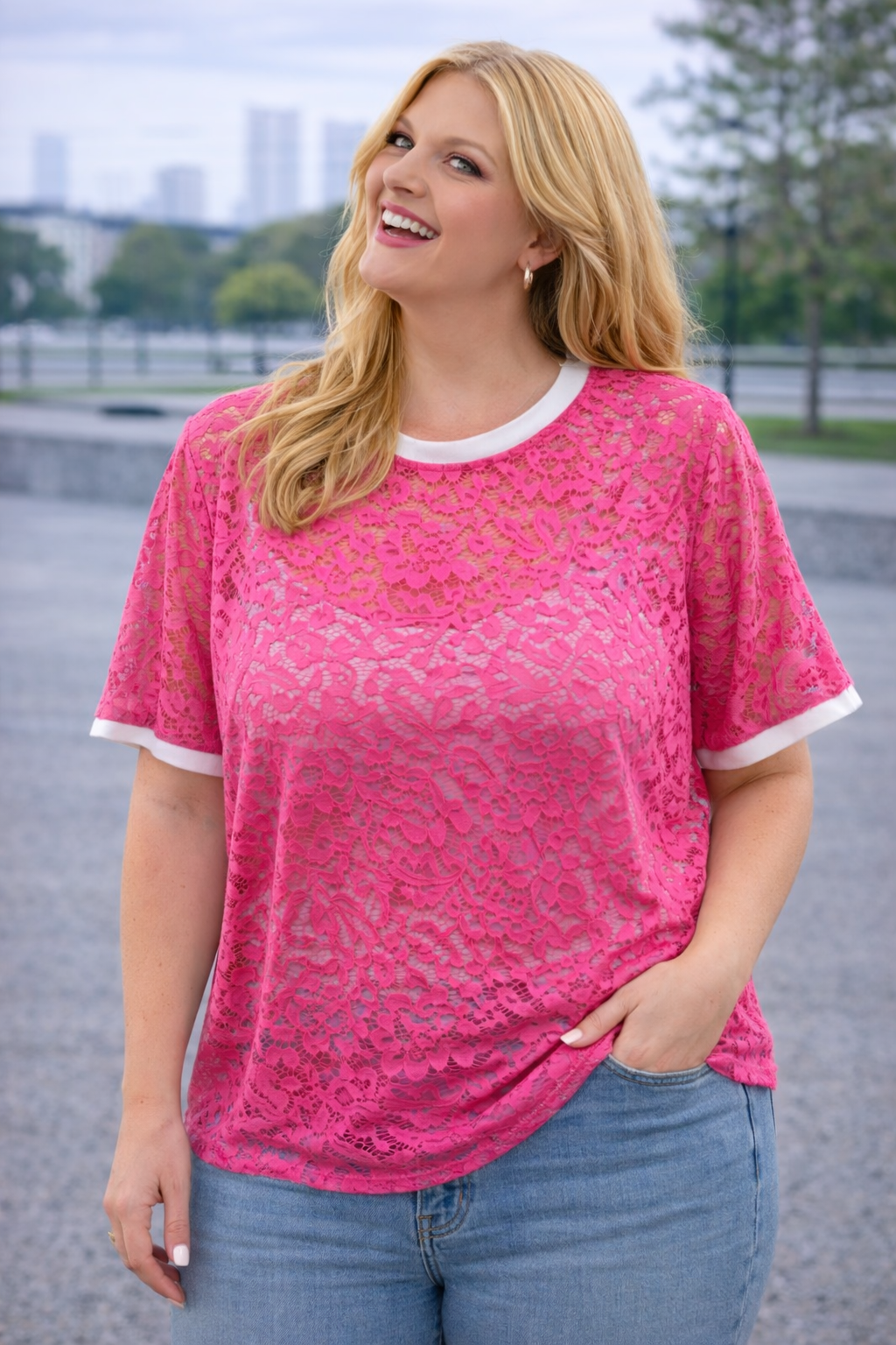 PS TOP ‘KANT' | FUCHSIA