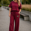 PS COMFY PAK 'EMBLEEM' | DONKER ROOD