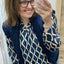 BLOUSE 'NANCY' | JEANSBLAUW